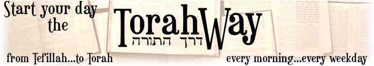 Start Your Day The Torah Way